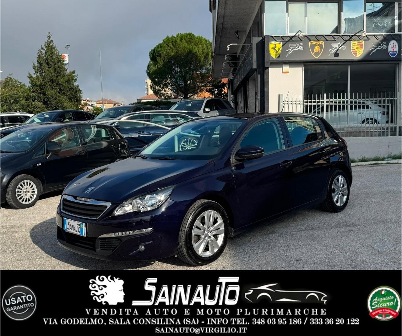 Peugeot 308 BlueHDi 120cv OK NEOAPATENTATI GARANZIA