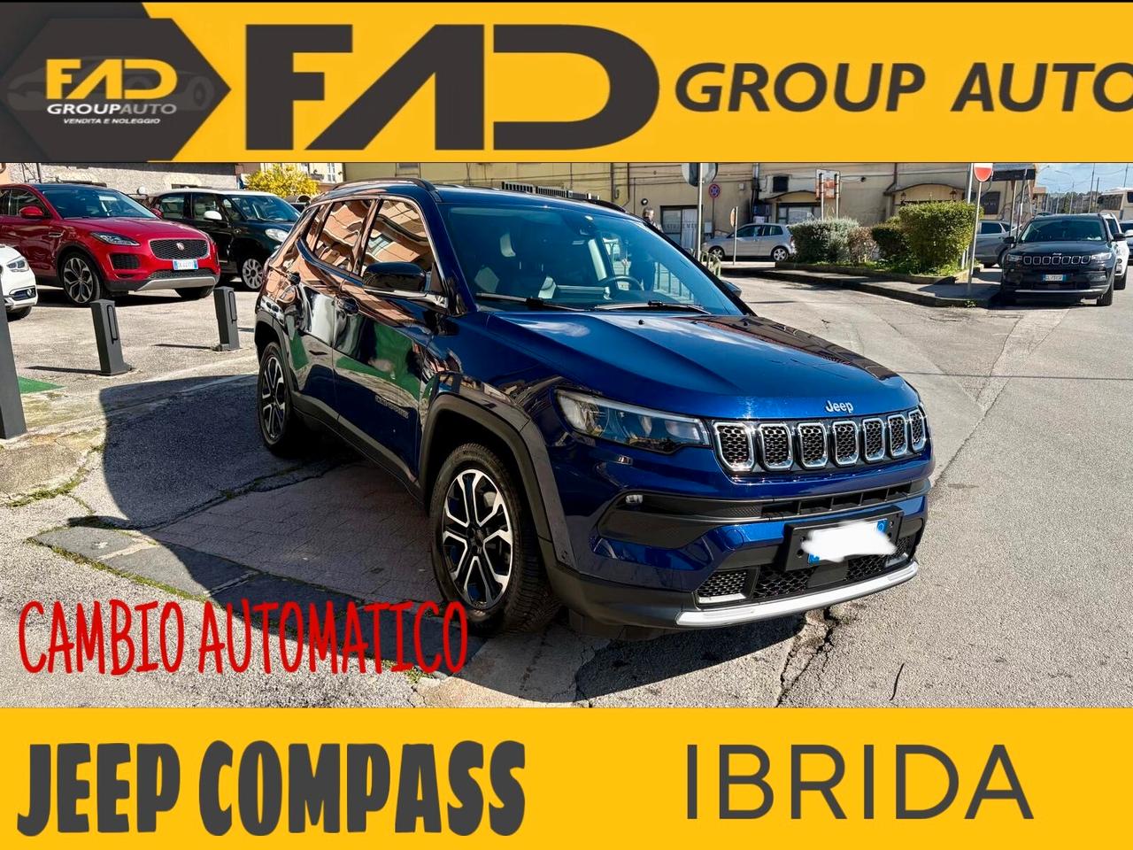 Jeep Compass 1.3 Turbo T4 190 CV PHEV AT6 4xe Limited