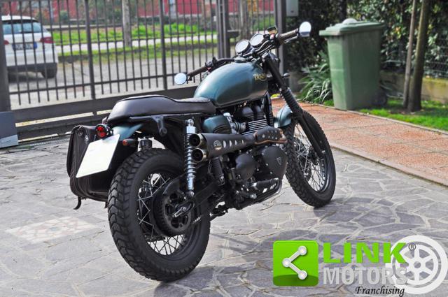 TRIUMPH Scrambler 900 - Custom Cafe Racer - Tagliandi certificati