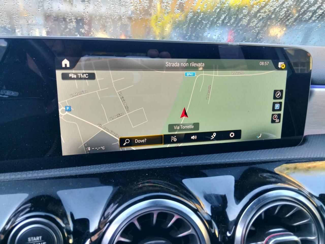 Mercedes-benz A 160d "AMG" 2020 SINISTRATA