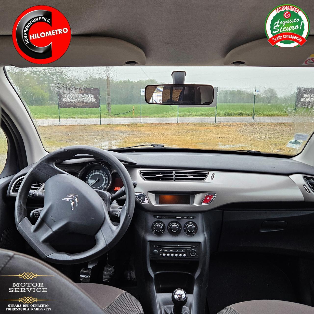 Citroen C3 1.0 68cv DA 69€ AL MESE
