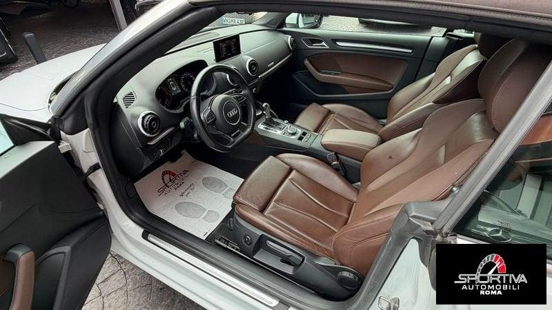 Audi A3 UNIPROPRIETARIO SOLO 26000 KM!!!!!!!!A3 Cabrio 2.0 TFSI quattro S tronic Sport