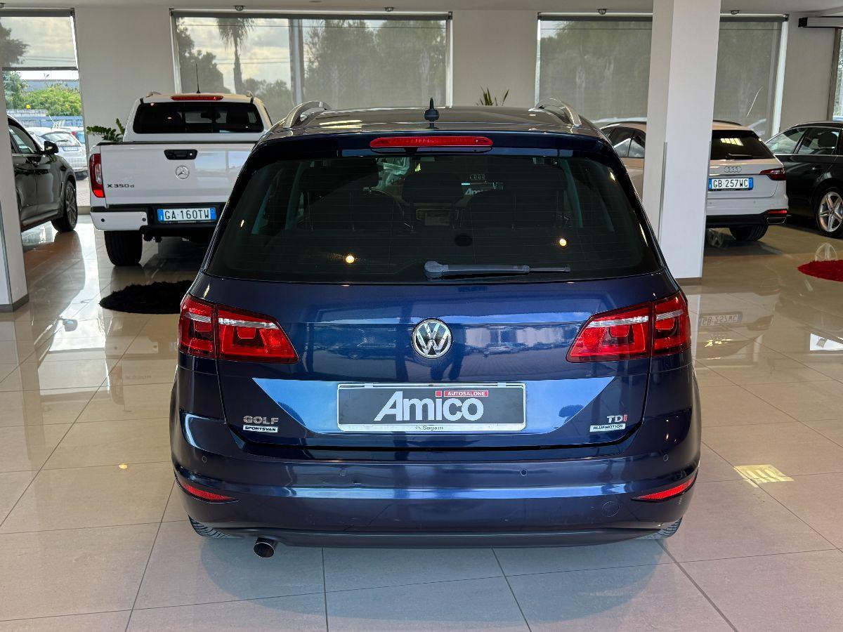 VOLKSWAGEN Golf Sportsvan 1.6 TDI 110cv DSG Executive