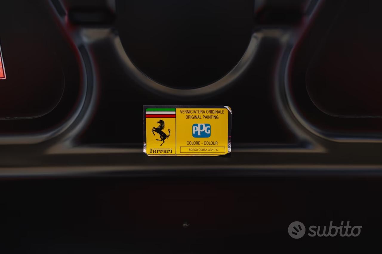 Ferrari 360 Modena F1 Italiana targa ORO 22.000km