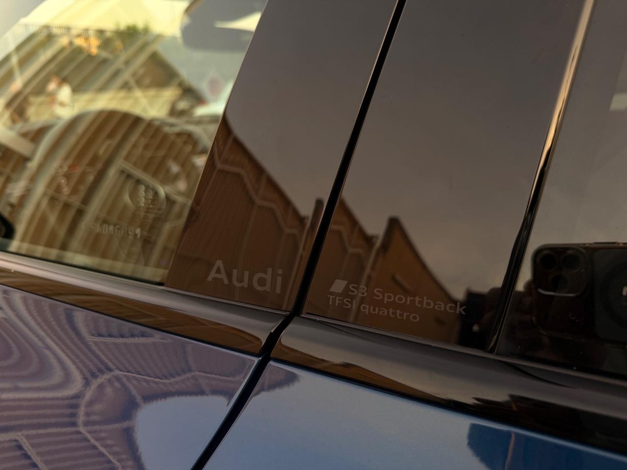 Audi S3 SPB 2.0 TFSI 333Cv quattro SONOS TETTO PELLE GUSCIO