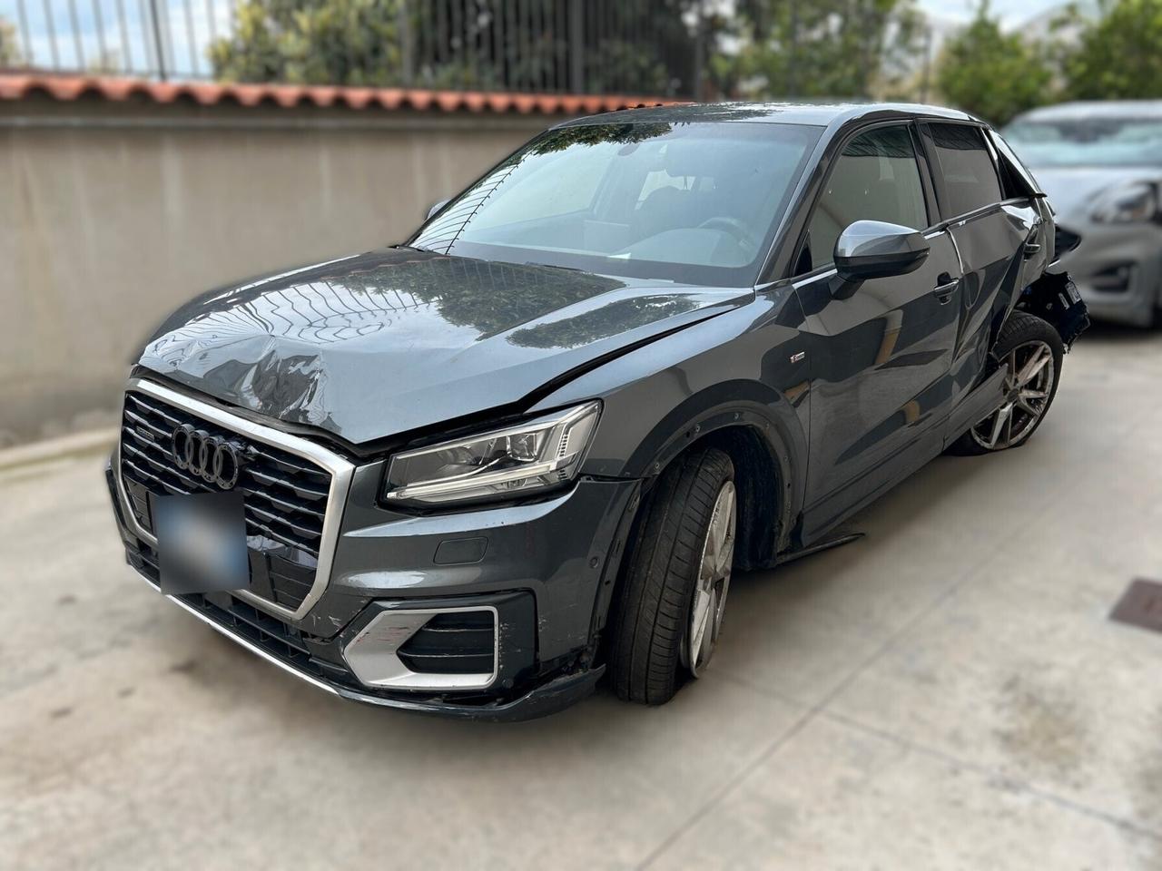 Audi Q2 2.0 TDI 150CV Quattro S-Tronic S-Line - 2017 Incidentata