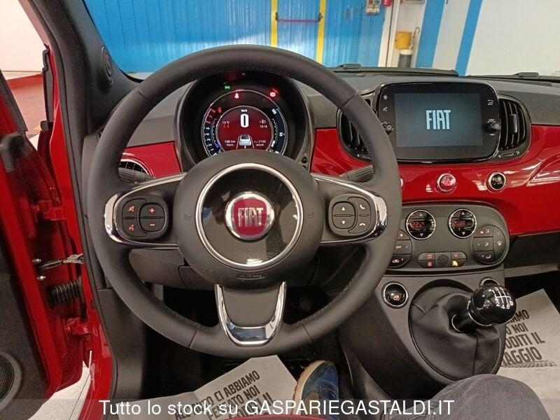 FIAT 500C 1.0 Hybrid Red CABRIO