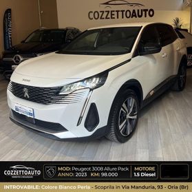 Peugeot 3008 Bianco Perla EAT8 Allure Pack