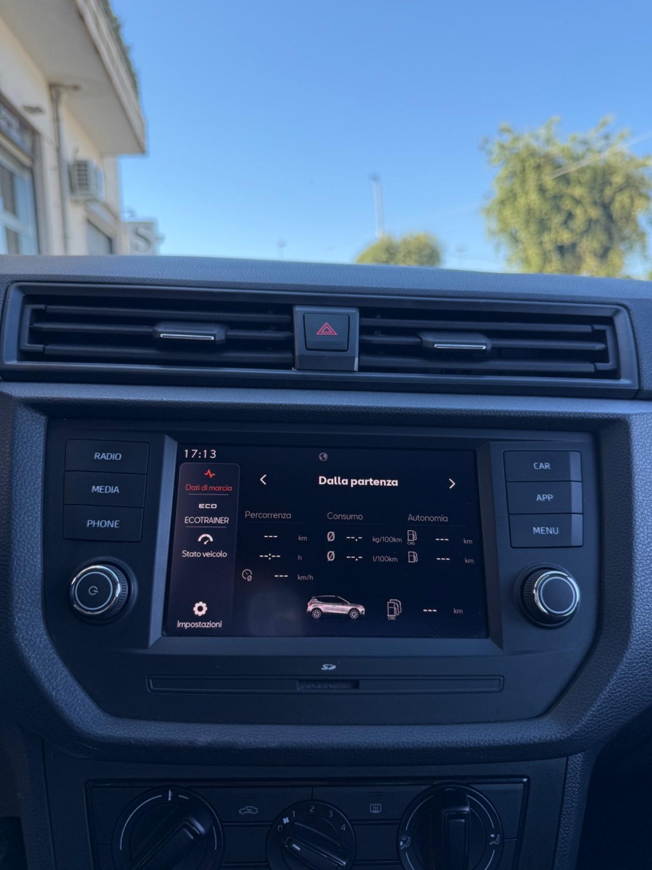 Seat Arona 1.0 tgi BENZMETANO 90cv FULL LINK,BLUETOOTH,USB,KM CERTIFICATI SEAT,UNI PROPRIETARIO