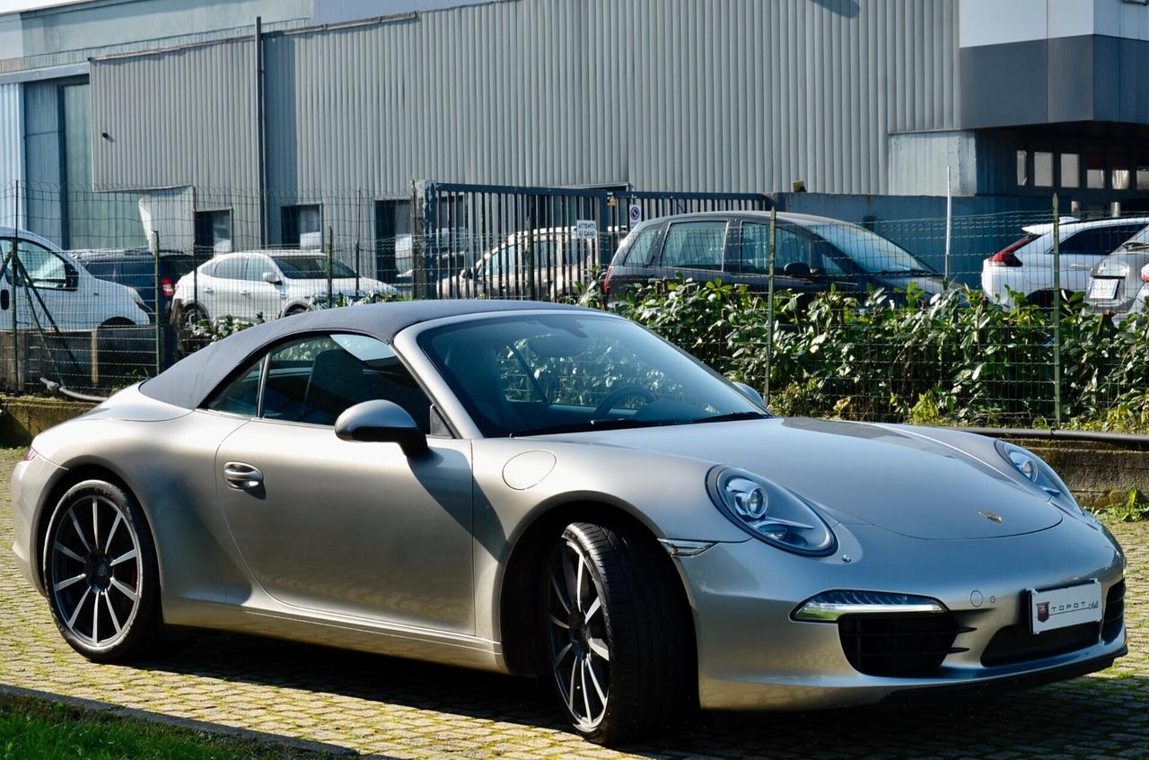 Porsche 991 3.8 Carrera S Cabriolet 400cv PDK, UFFICIALE ITALIANA, PERMUTE