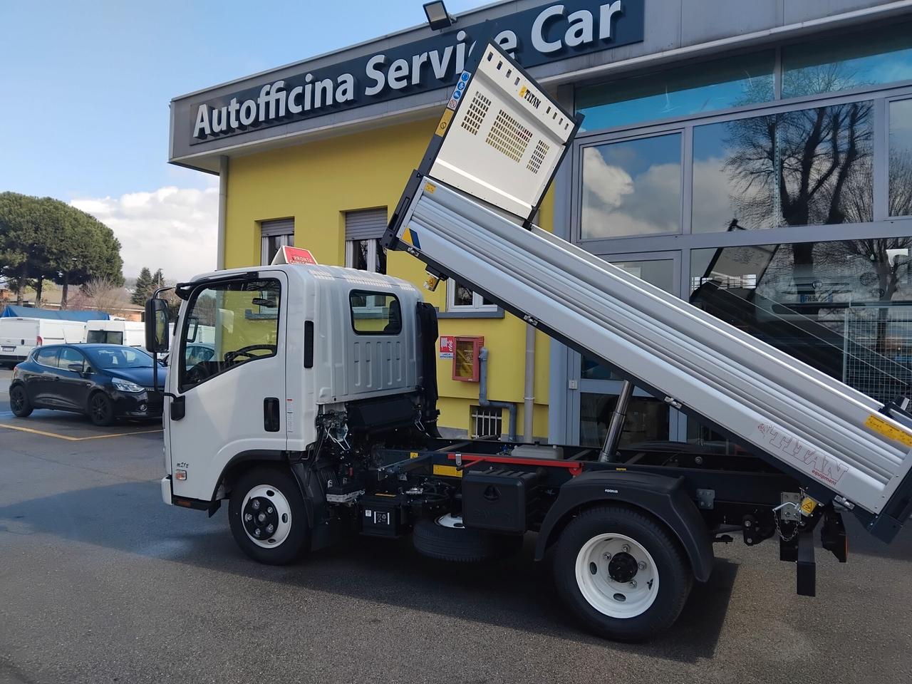 Isuzu m21 tt ribaltabile trilaterale
