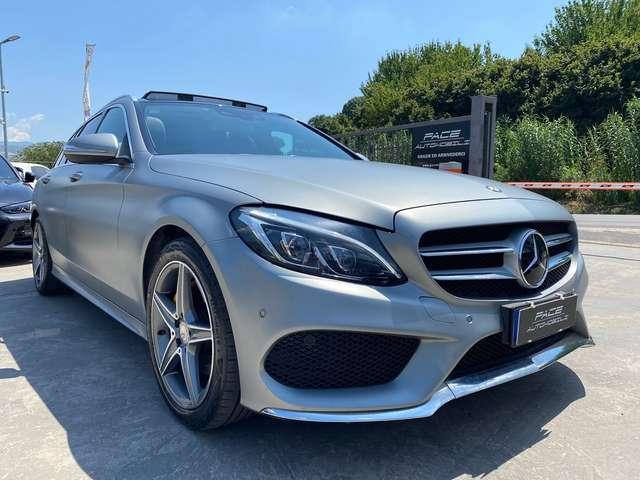 Mercedes-Benz C 220 D AMG PREMIUM NAVI HUD MAGNO GRAU KAMERA TETTO ACC