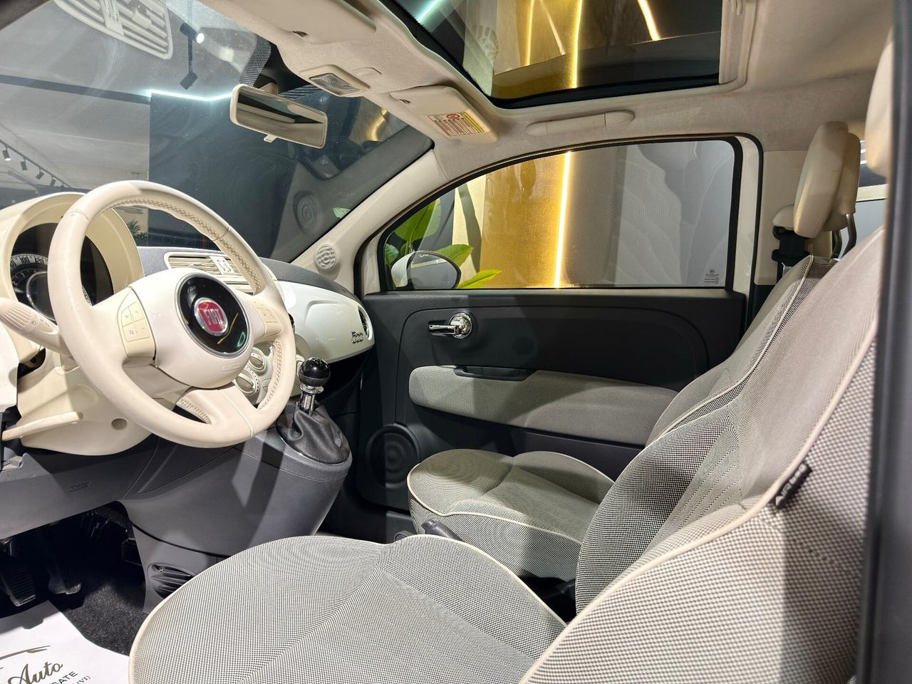 Fiat 500 1.2 Lounge **UNICO PROPRIETARIO** TETTO P