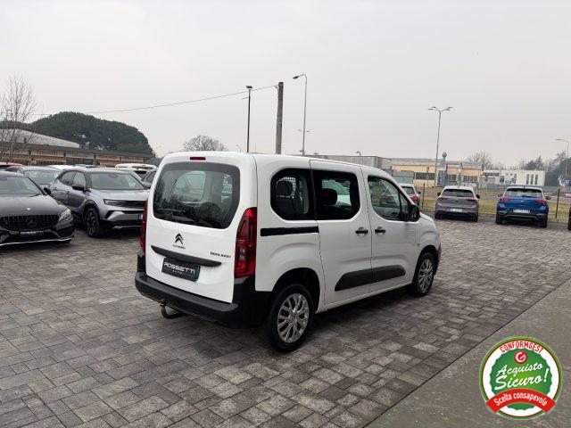 CITROEN Berlingo BlueHDi AUTOCARRO 5 POSTI GANCIO TRAINO Combi