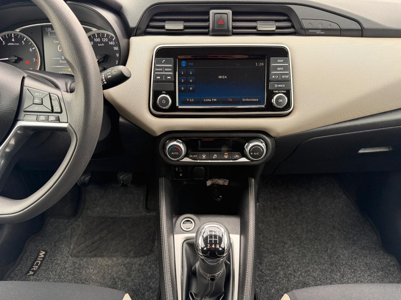 NISSAN MICRA 2017 1.0 BENZINA 71 CV *54.000 KM