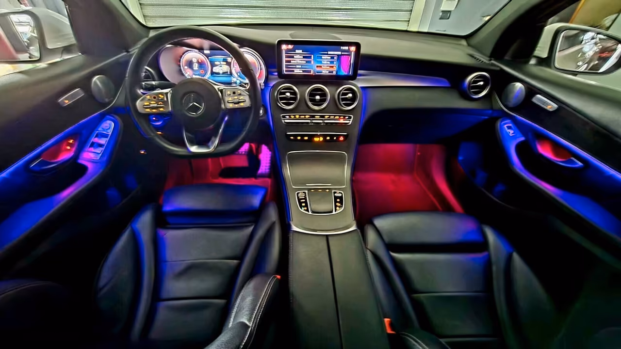 MERCEDES GLC 300d COUPE' 4MATIC PREMIUM PLUS AMG STUPENDA