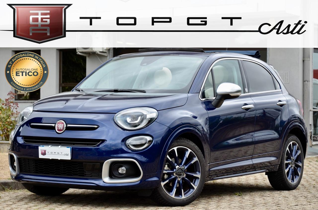 FIAT 500X 1.0 T3 YACHT CLUB CAPRI 120cv, UNICOPROPRIETARIO, SERVICE FCA, EURO 6D, TETTO, NAVI, RETROCAMERA, FARI LED, PERMUTE