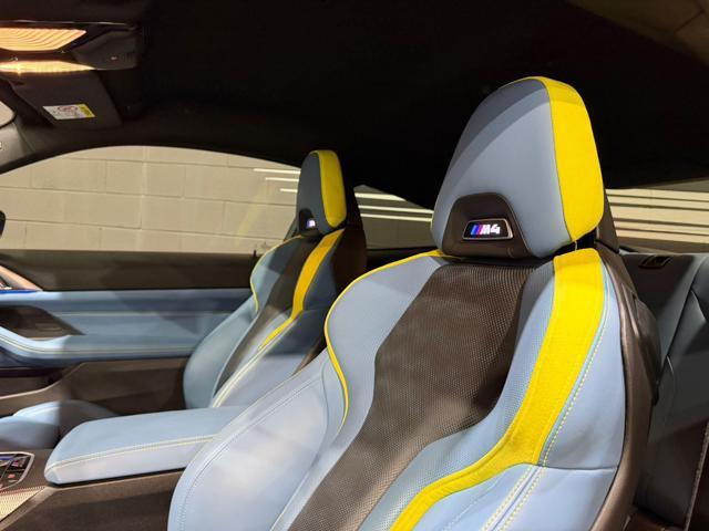 BMW M4 COMPETITION UFFICIALE ITALIANA SAO PAULO YELLOW