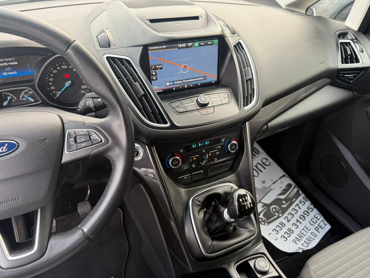 Ford C-Max 1.5 TDCi 120CV Start&Stop Titanium GANCIO TRAINO
