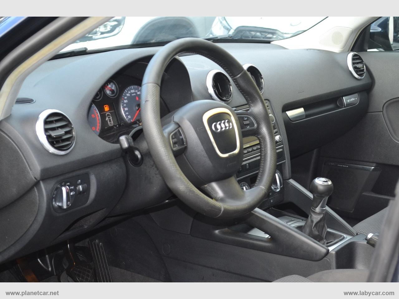 AUDI A3 SPB 2.0 TDI 170CV quattro Ambition