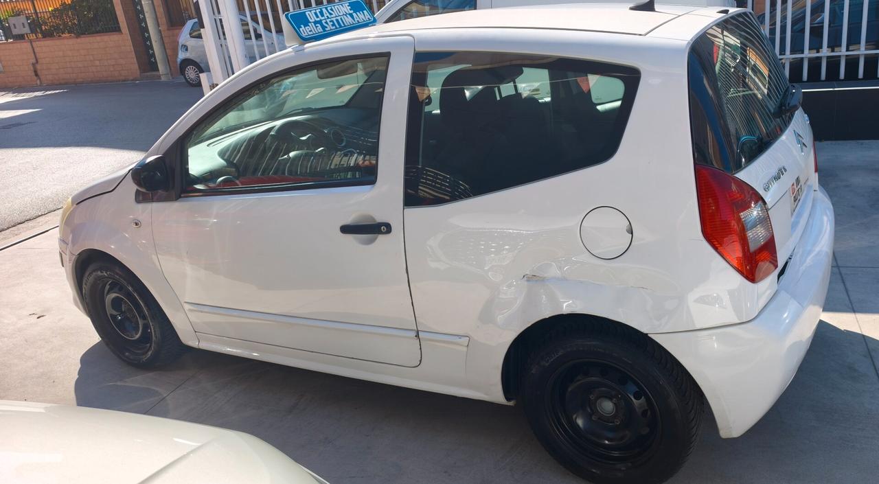 Citroen C2 benzina anno 2009