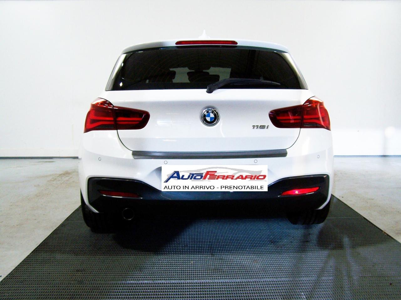 Bmw 118 M SPORT PACK SHADOW 18" SENS PARK DOPPI SEDILI RISCALDATI CRUISE CONTROL NAVY IN ARRIVO OPZIONABILE