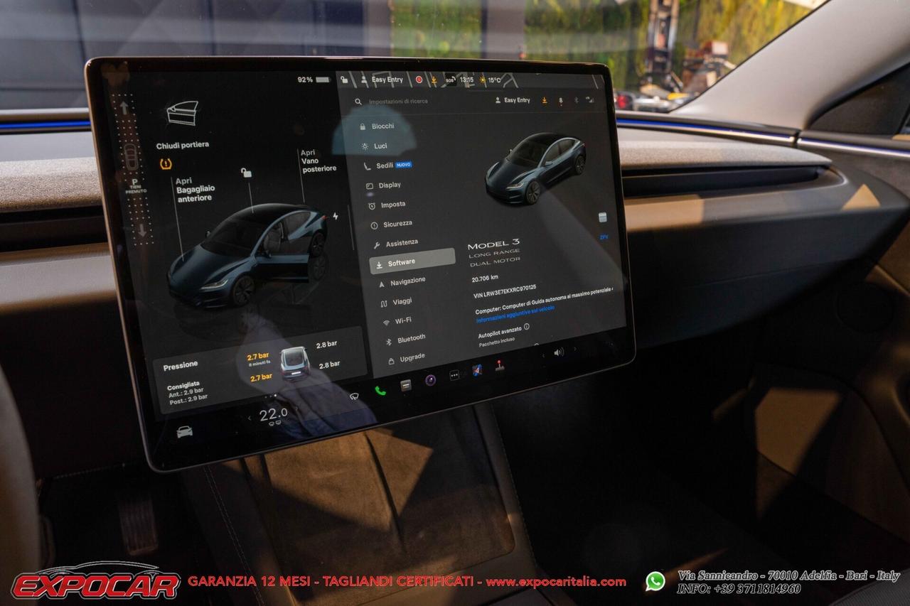 Tesla Model 3 Model 3 Long Range Dual Motor AWD Au