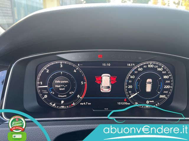 VOLKSWAGEN Golf Variant 1.6 TDI 115 CV DSG R-Line Executive KM CERTIFICATI