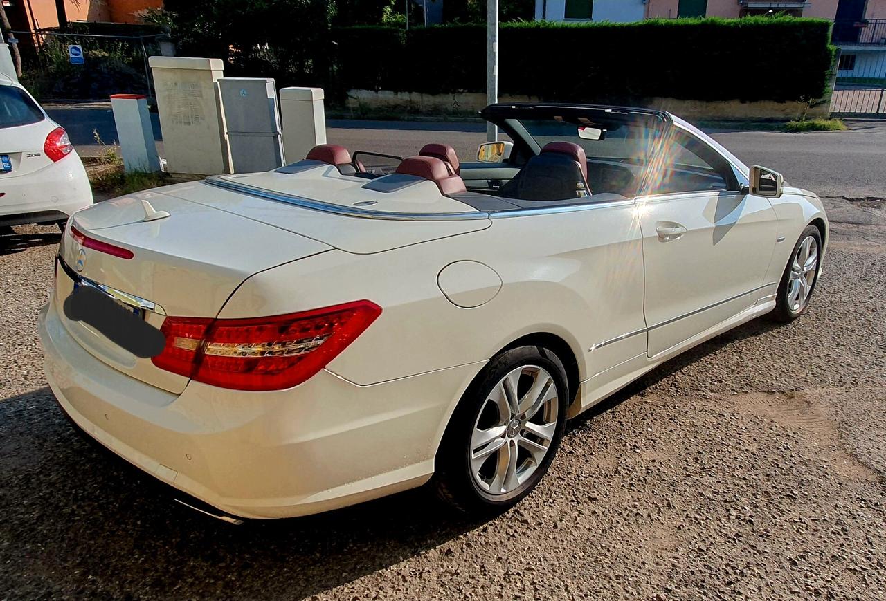 Mercedes-Benz E 220 CDI Cabrio BlueEFFICIENCY PELLE CARTIER FINANZIABILE