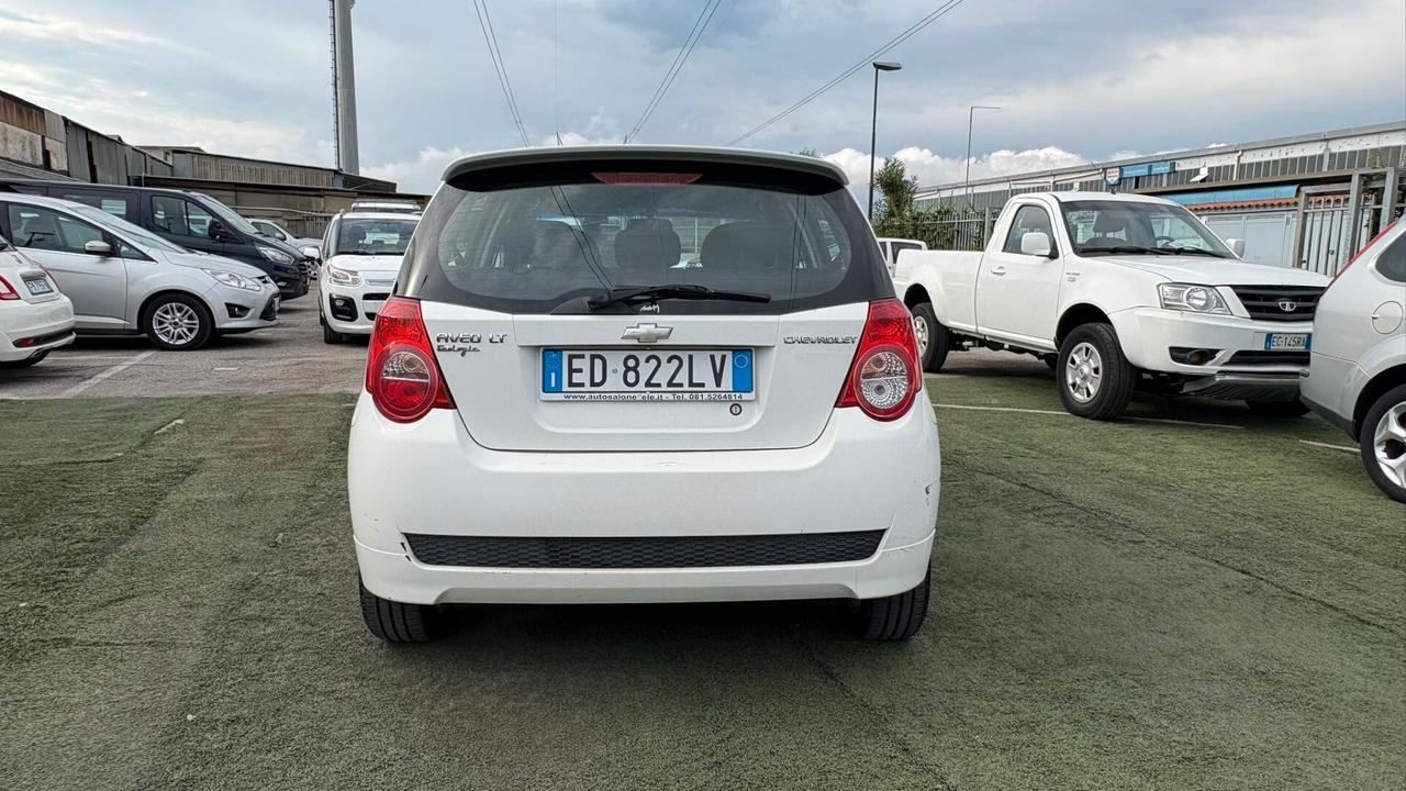 Chevrolet Aveo 1.2 BI-FUEL T48 | GPL O METANO B12D1 CC 1206 CV 84 KW 62 BERLINA, 5 P. (