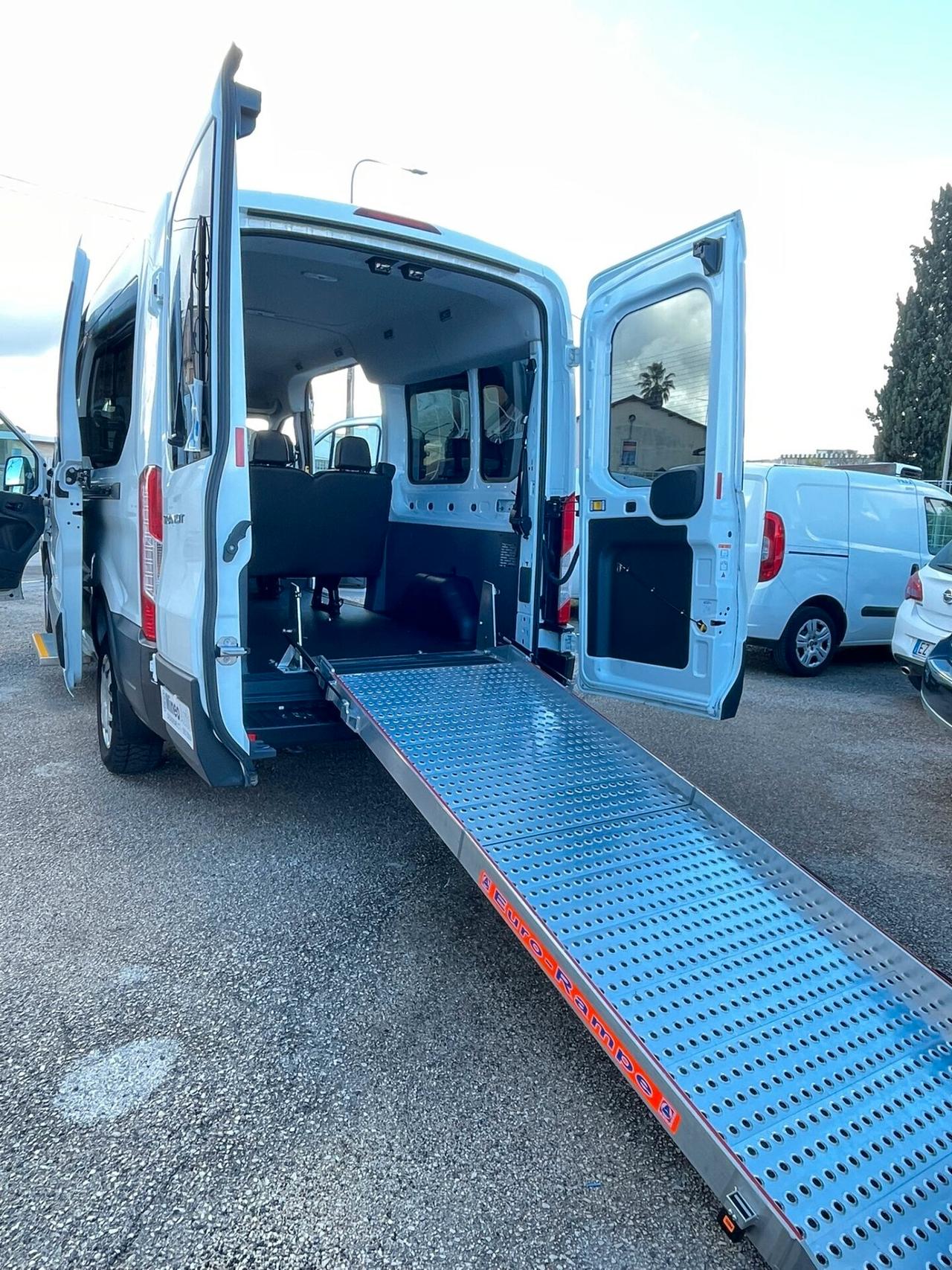FORD TRANSIT KOMBI 9 POSTI TRASPORTO DISABILI 2021