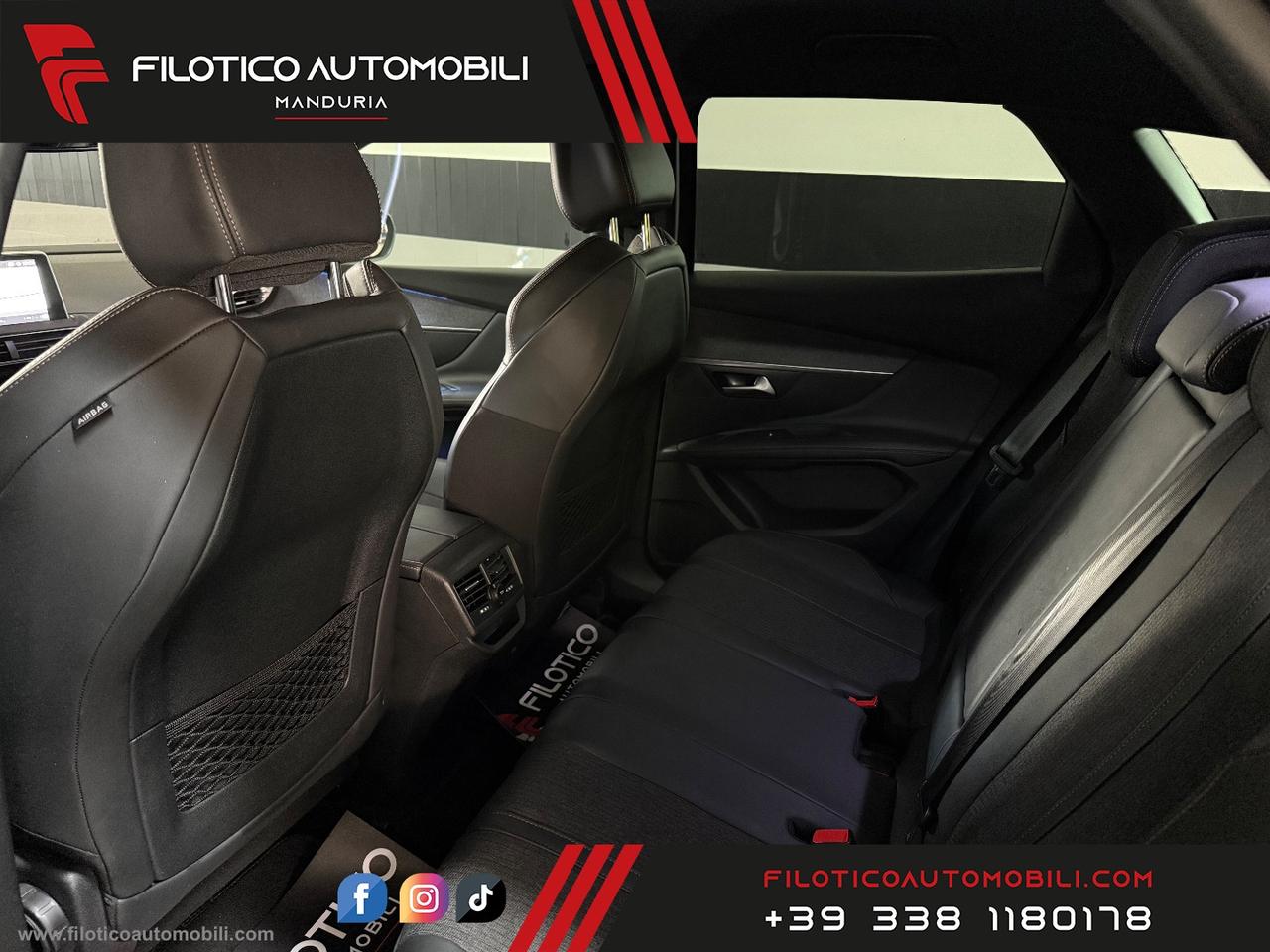 PEUGEOT 3008 BlueHDi 130 S&S EAT8 GT Line LUCI AMBIENT - FULL LED