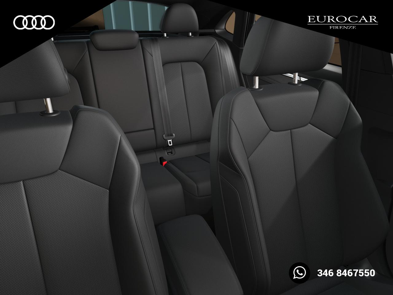Audi Q3 sportback 40 2.0 tfsi identity black quattro s-tronic