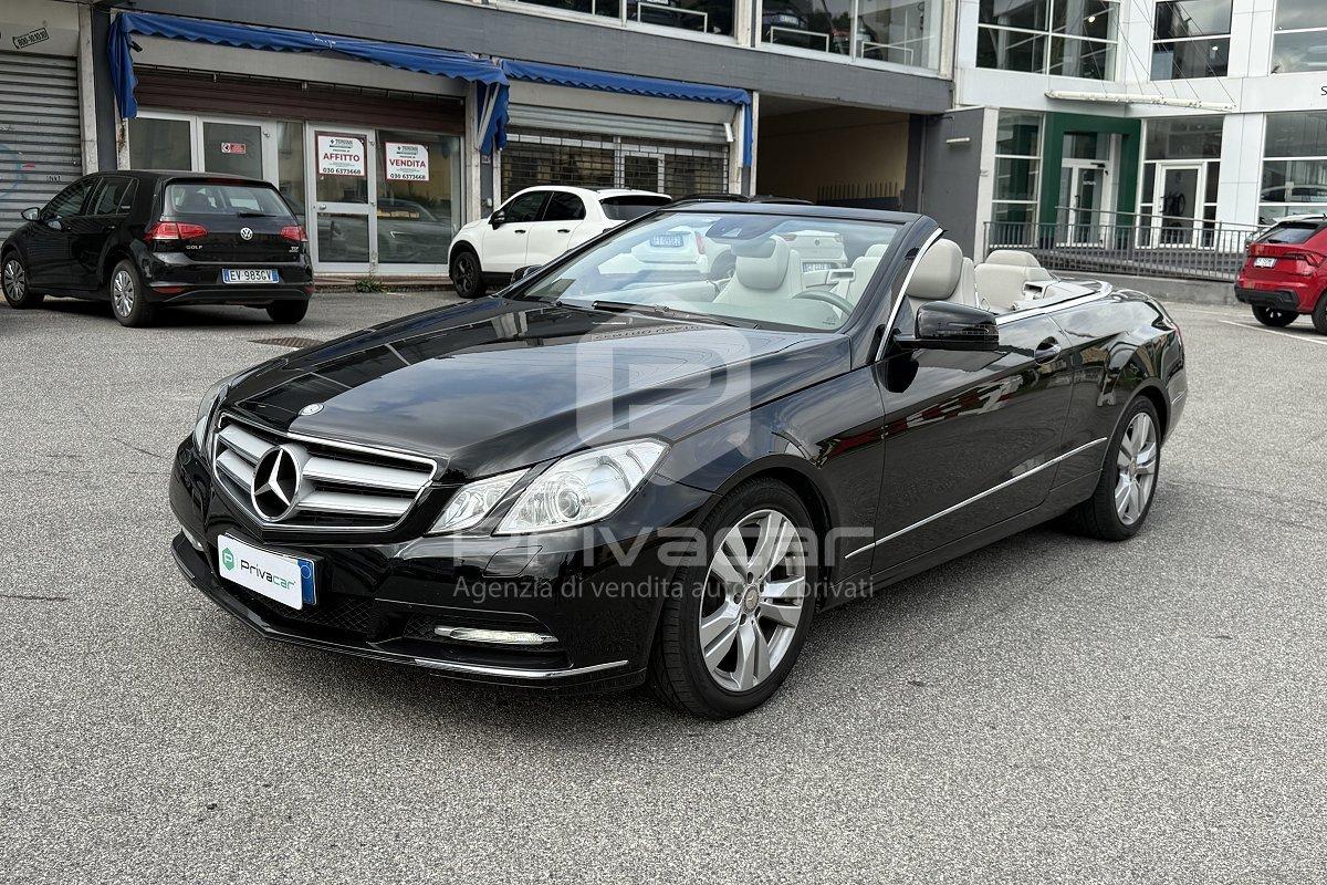 MERCEDES E 220 CDI Cabrio BlueEFFICIENCY Avantgarde