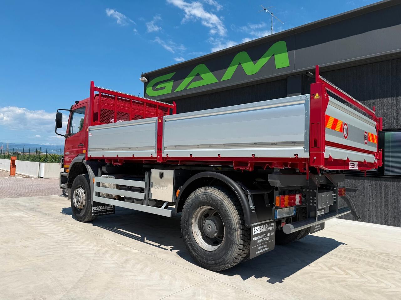 Mercedes Benz Atego 1828K ribaltabile trilaterale 4x2 EU3