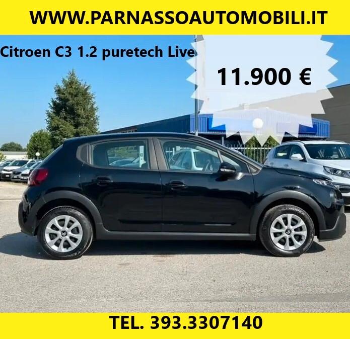 Citroen C3 PureTech 83 S&S Live