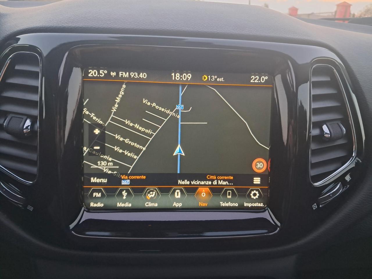 JEEP COMPASS 2.0 Mtj 140cv Limited*TETTO*XENON*LED*PELLE