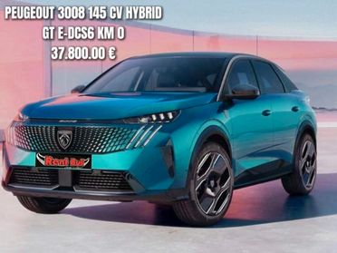 PEUGEOT 3008 145 CV HYBRID GT E-DCS6 KM0