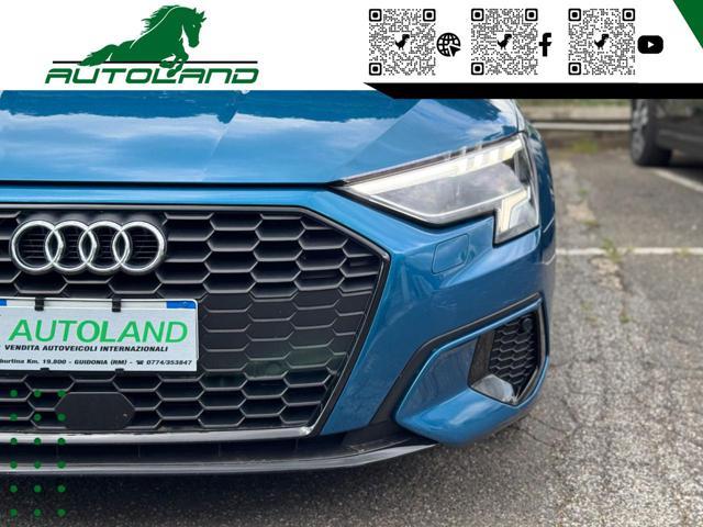AUDI A3 spb 35 TDI S tronic Business Advanced Blu Atollo