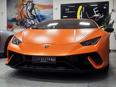 Lamborghini Huracan Coupe 5.2 Performante 640 awd LIFT _ PELLICOLA PPF SERVICE BOOK ALCANTARA