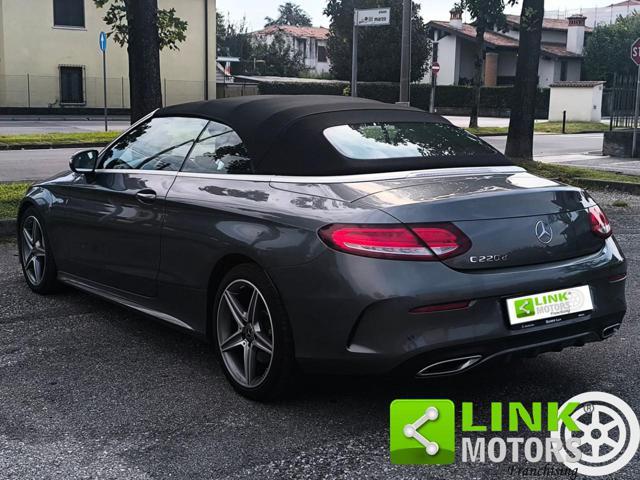 MERCEDES-BENZ C 220 d Cabrio PREMIUM PLUS 4MATIC 9G-TRONIC GARANTITA