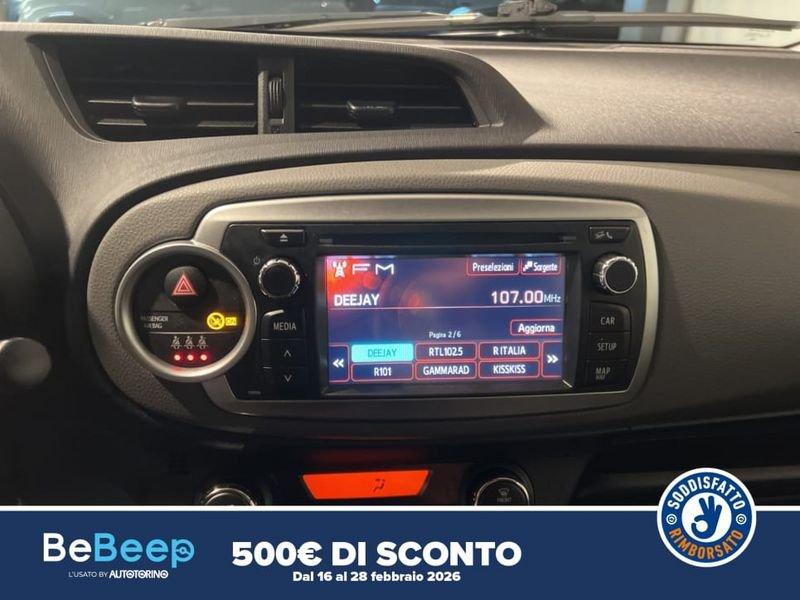 Toyota Yaris 5P 1.0 LOUNGE