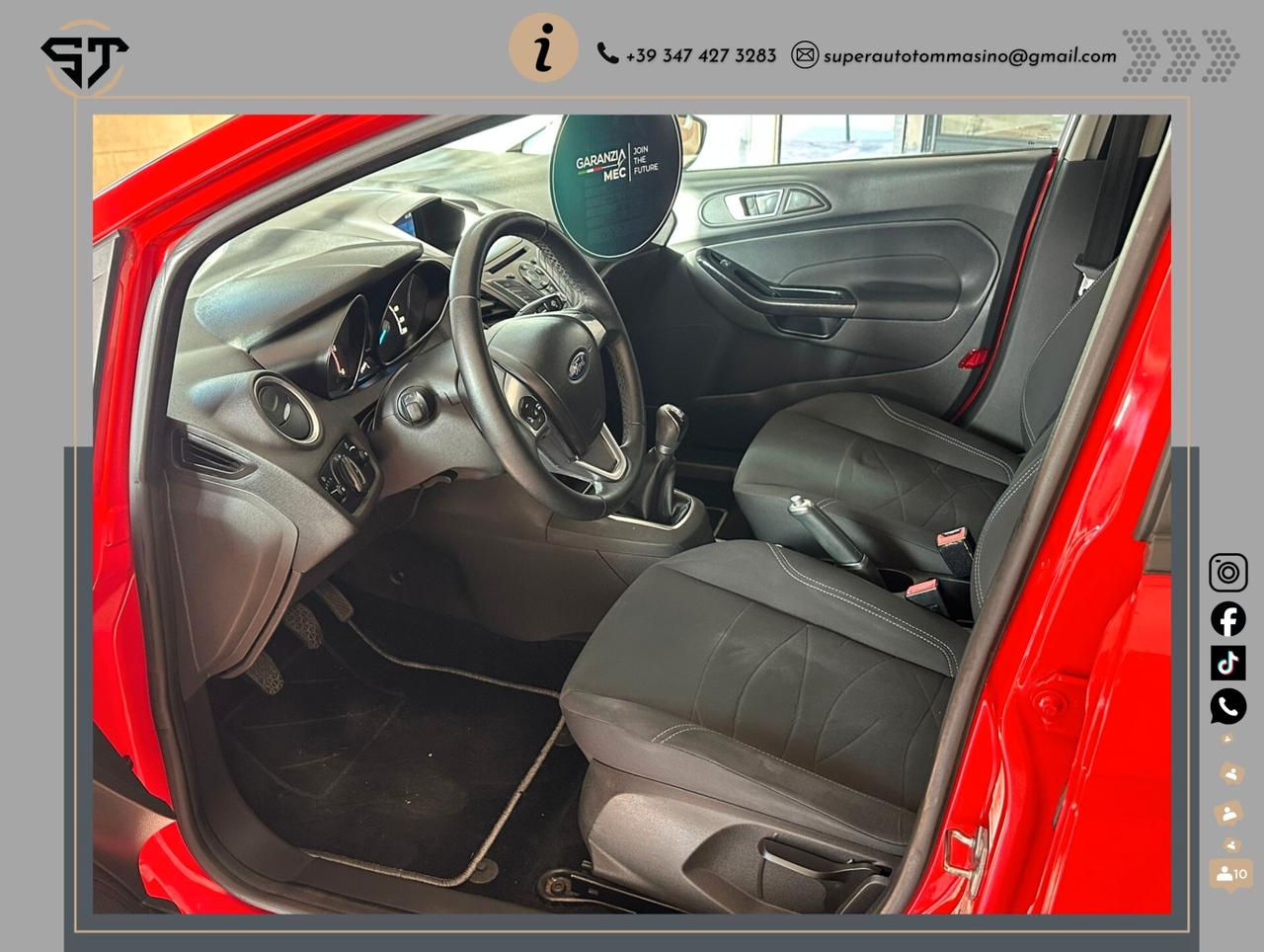 Ford Fiesta 1.5 TDCi 75CV 5 P OK neopatentati