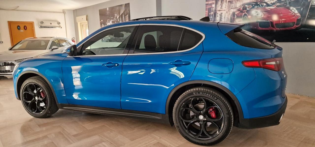 STELVIO 2.2 JTM 210 CV VELOCE BLU MISANO TETTO PANORAMICO