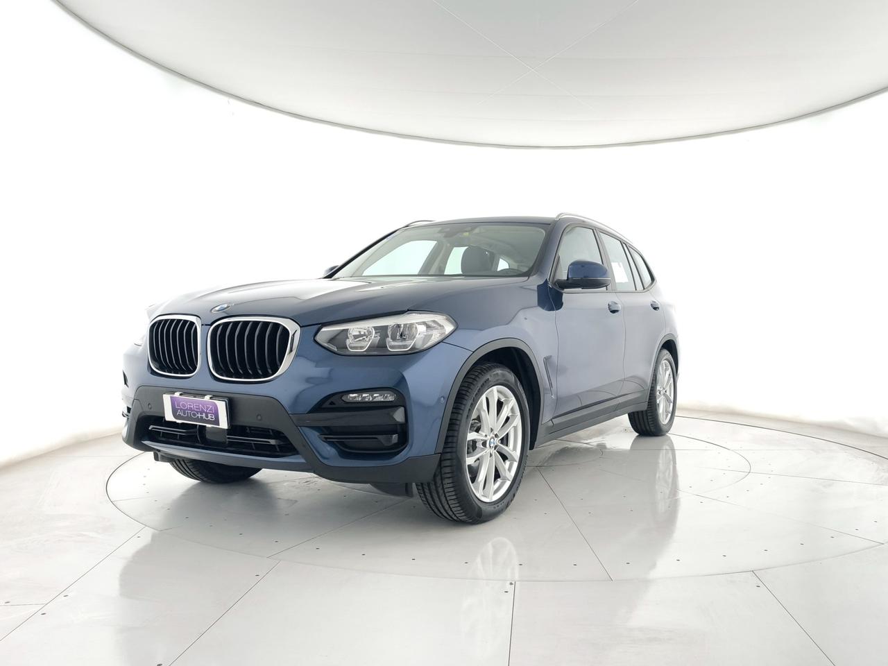 BMW X3 xdrive 20d mhev 48V auto GANCIO TRAINO+PELLE+C19"
