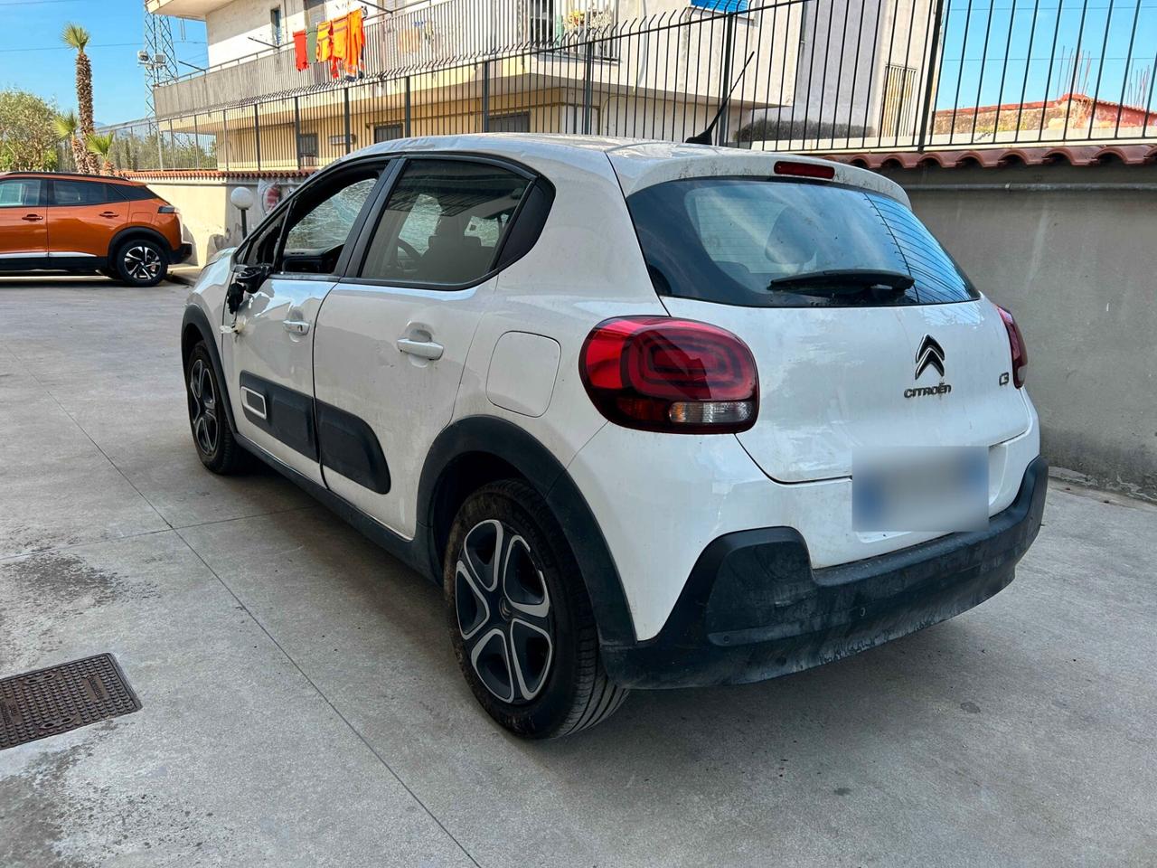 Citroen C3 1.5 HDi 100CV - 2021 Incidentata