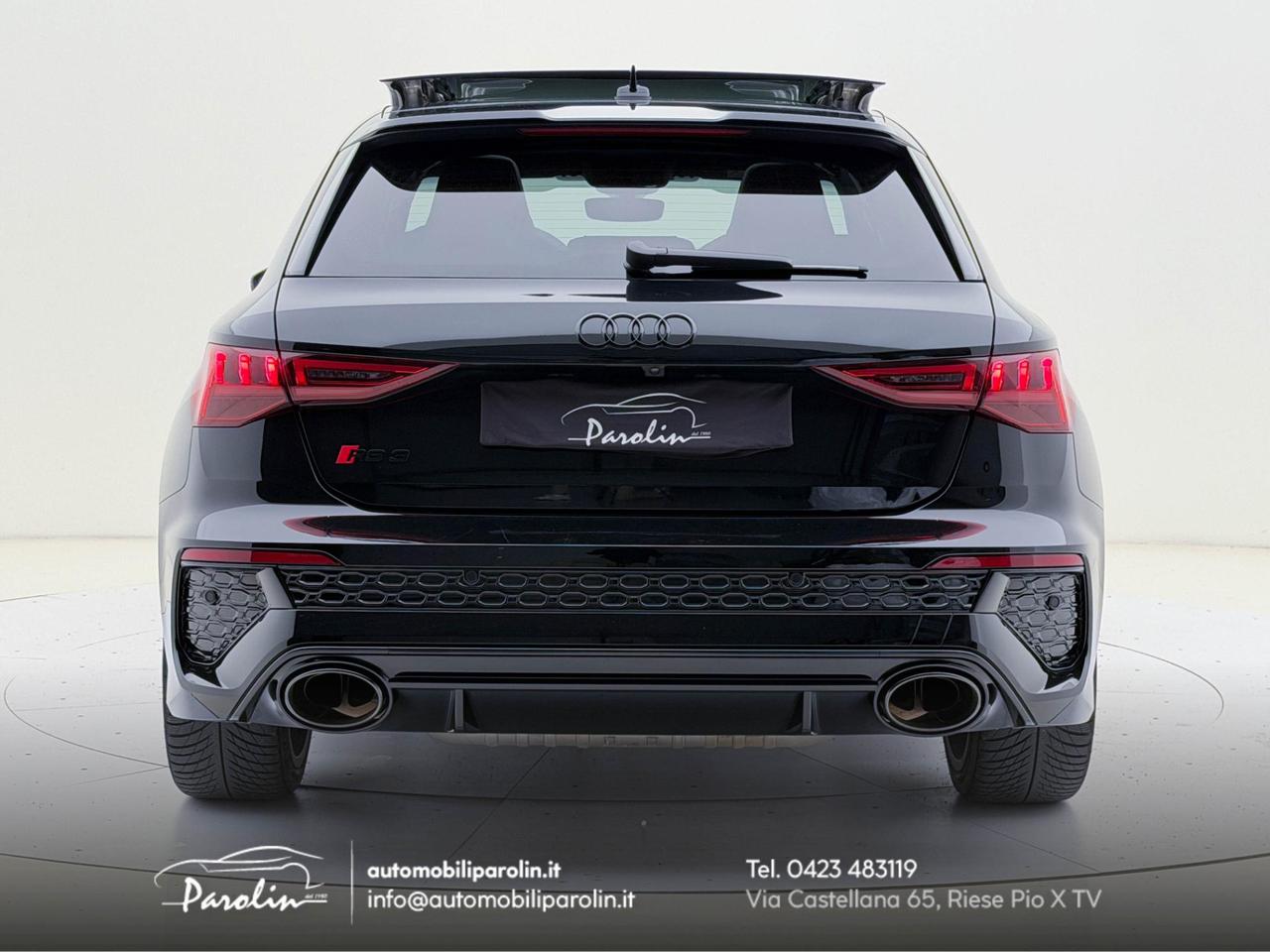Audi RS3 Sportback 2.5 tfsi quattro S-tronic Black-Tetto-Matrix-Pelle