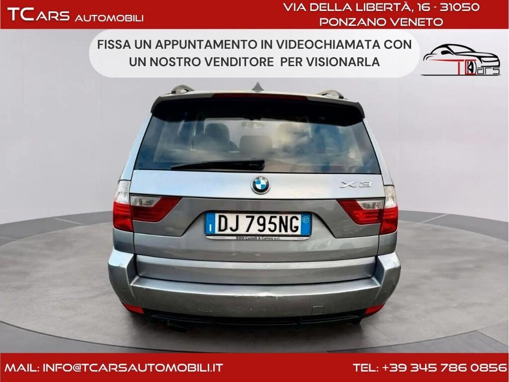 BMW X3 2.0d TETTO APRIBILE-TRAZ.INTEGRALE
