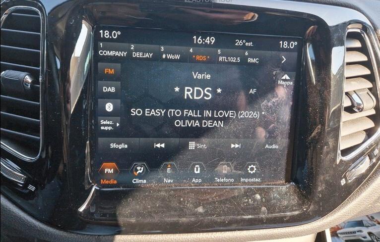 Jeep Compass LIMITED 1.6 Mjt 120cv *FULL OPTIONAL*