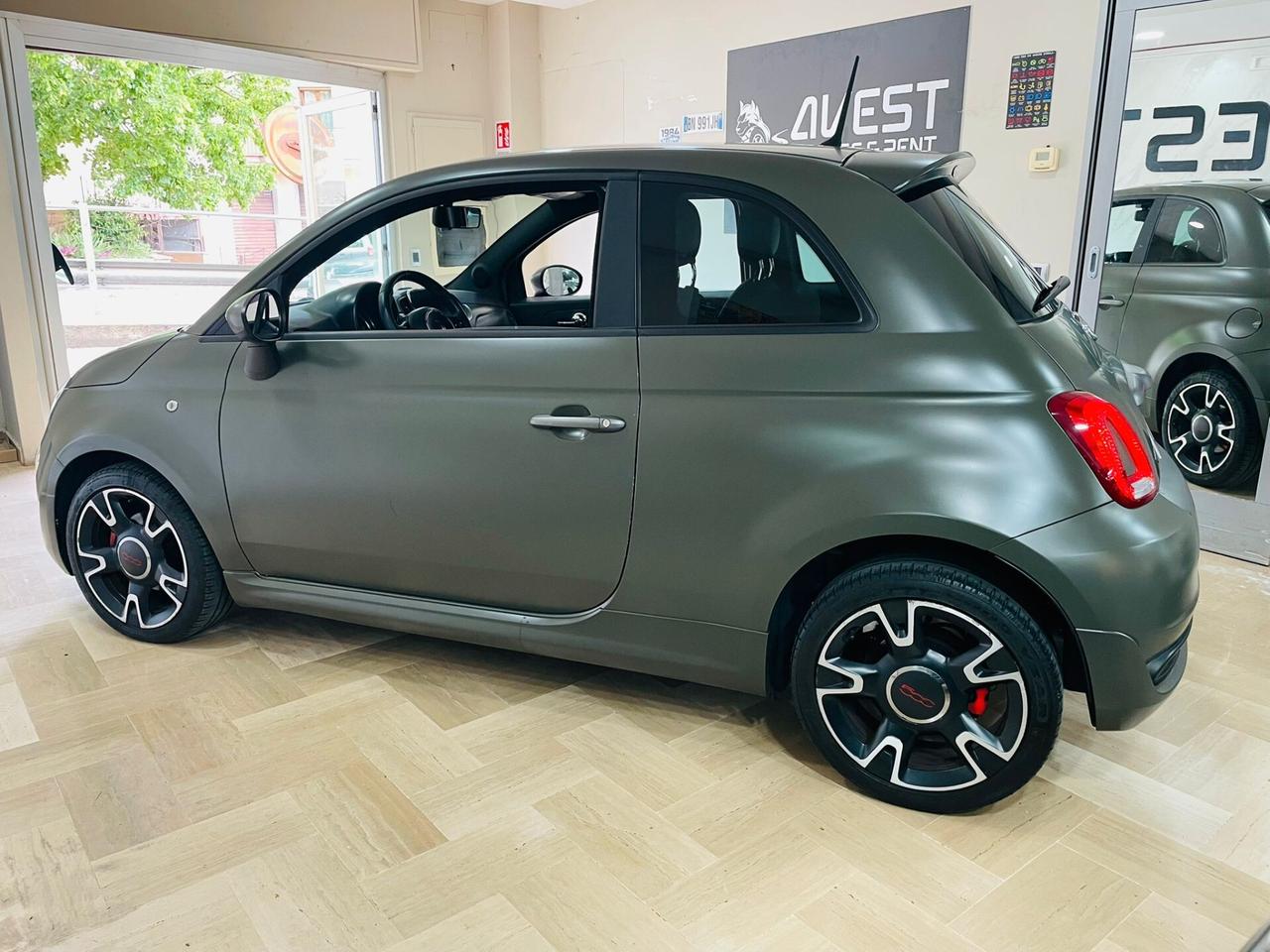 Fiat 500 S TwinAir Turbo 105 CV Riva Matt Olive Green